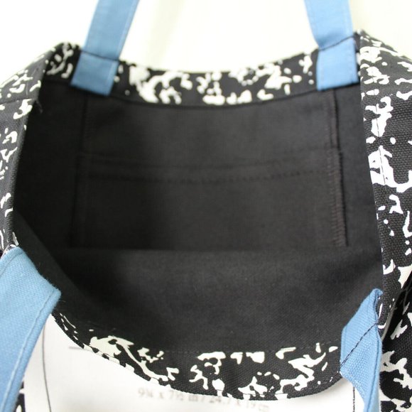 Out Of Print Composition Notebook Canvas Tote Bag - Picture 2 of 3